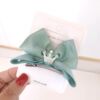 Children's hairgrip for princess, three dimensional hairpins with bow, hair accessory, Korean style