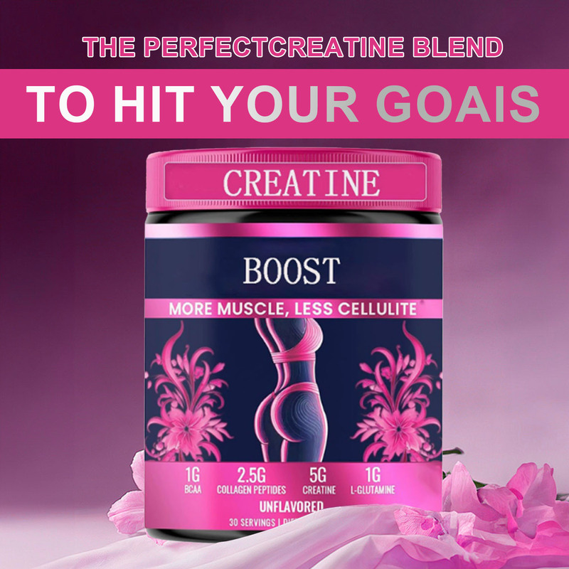 Women's Creatine Supplement Cross-Border Tk Amazon 292.5g Creatine Powder Creatine Boost Collagen