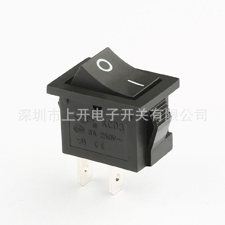 供应KCD3B-11船型开关 两档美规认证 复合银触点翘板开关
