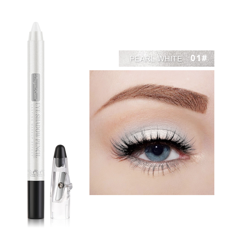 Cross border eye shadow pen Eyeliner Pen eye shadow stick eye shadow wochan pen pearlescent eye shadow pen with pencil sharpener foaming pen