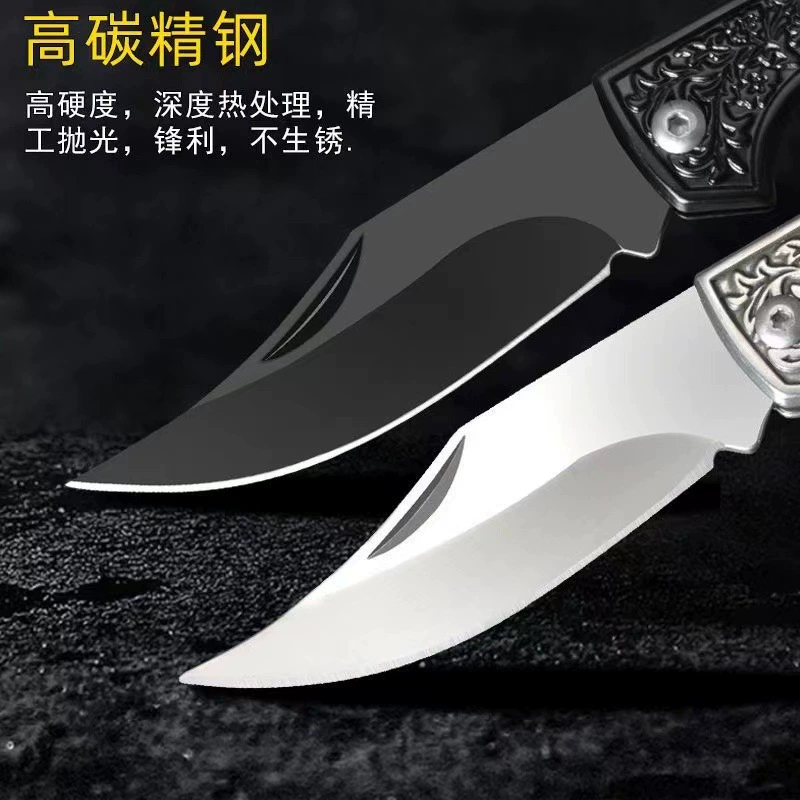 Small handheld pocket knife stainless steel