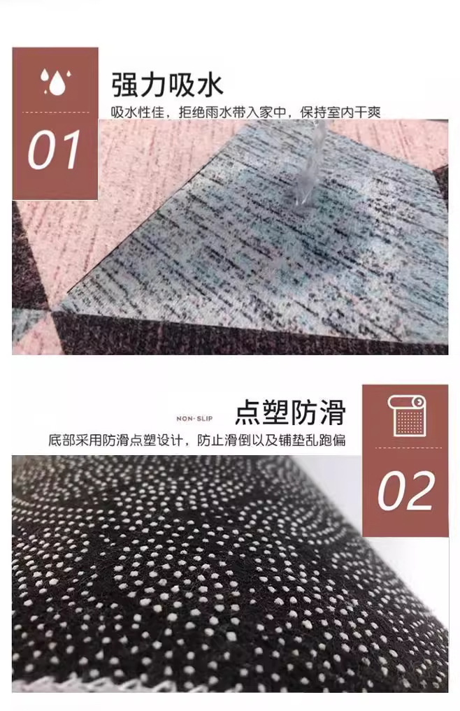 Crystal velvet car trunk mat, wear-resistant, cross-border Amazon dust-proof mat, water-absorbent, dirt-resistant, easy to maintain, wholesale