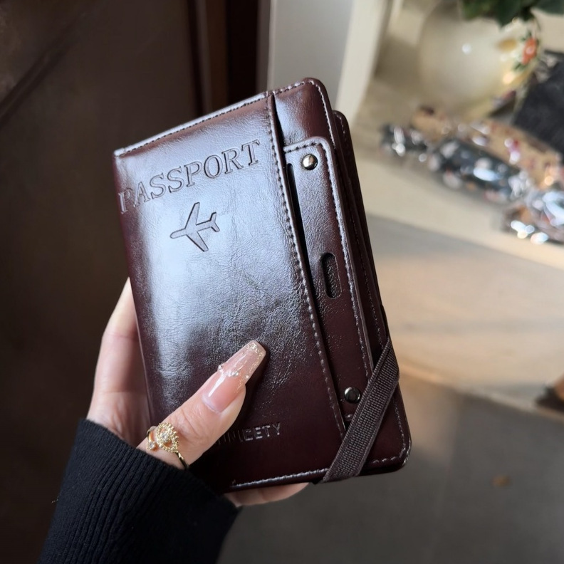 [Viajes] Clip de pasaporte multifuncional, bolso de pasaporte