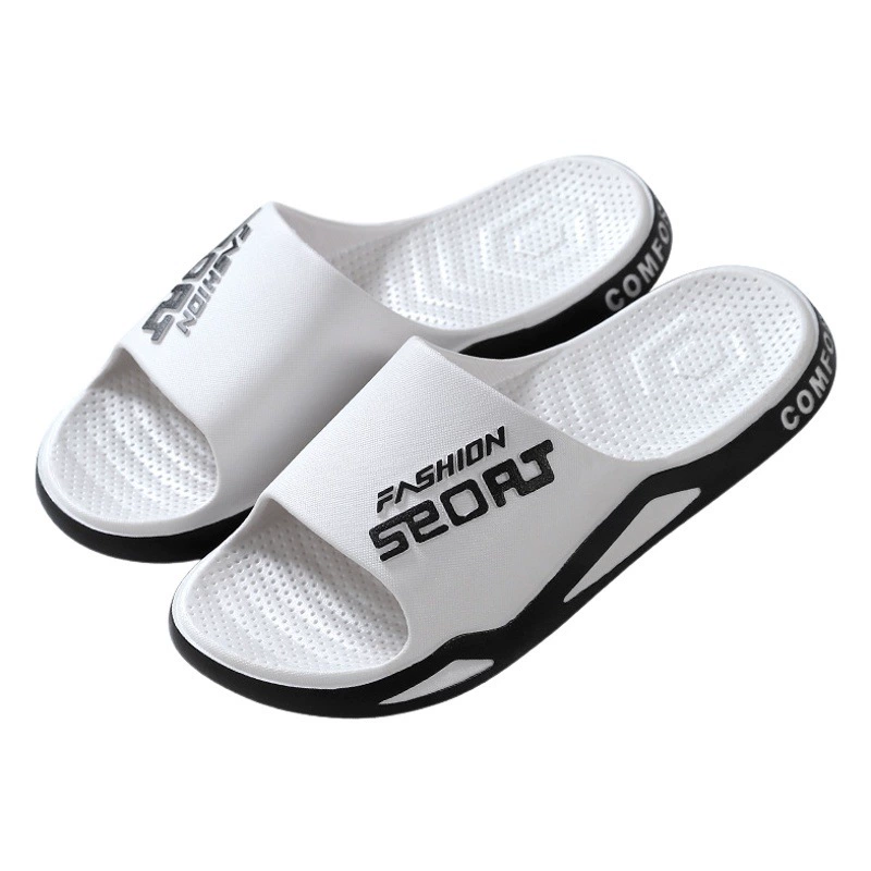 Заводские новые мужские тапочки из ПВХ, модная Уличная Повседневная пляжная обувь, дышащие удобные тапочки с открытым носком, мужские