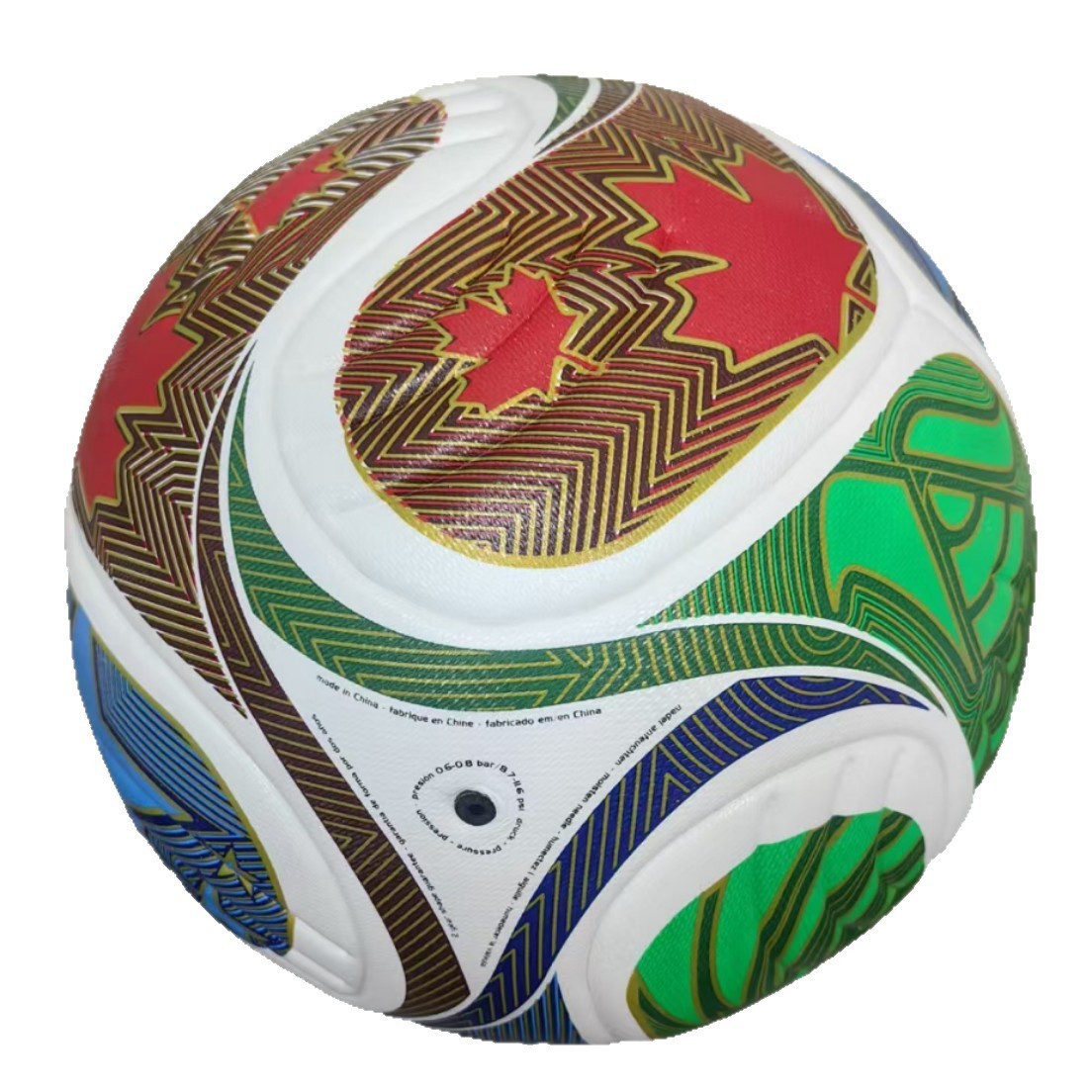 2026 Copa del Mundo de Fútbol Estados Unidos, Canadá y México Fútbol No. 5 Juego para adultos resistente al desgaste dedicado a las ventas directas transfronterizas de fútbol