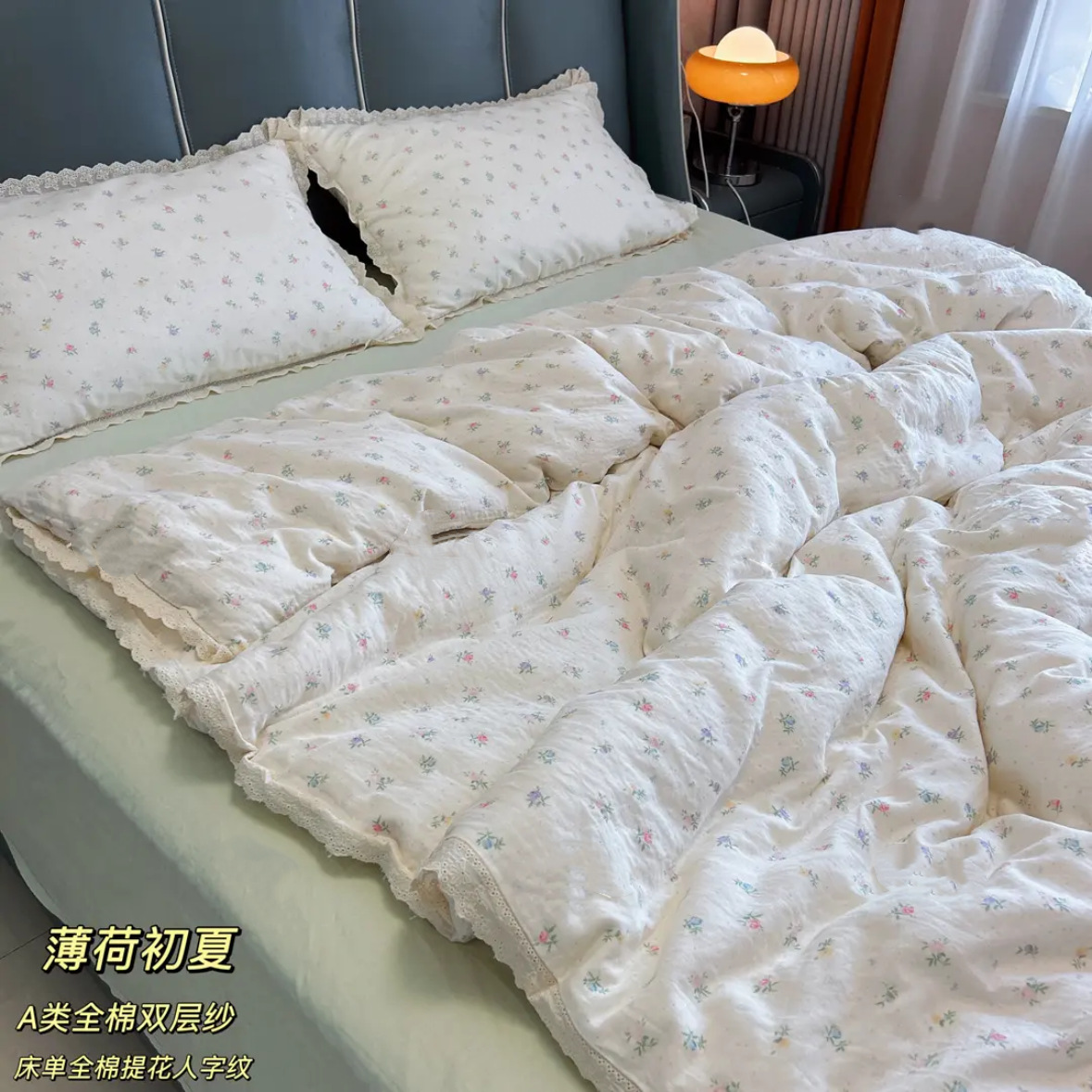 민트 초여름 [작은 흰색 중공 공예 모델]
