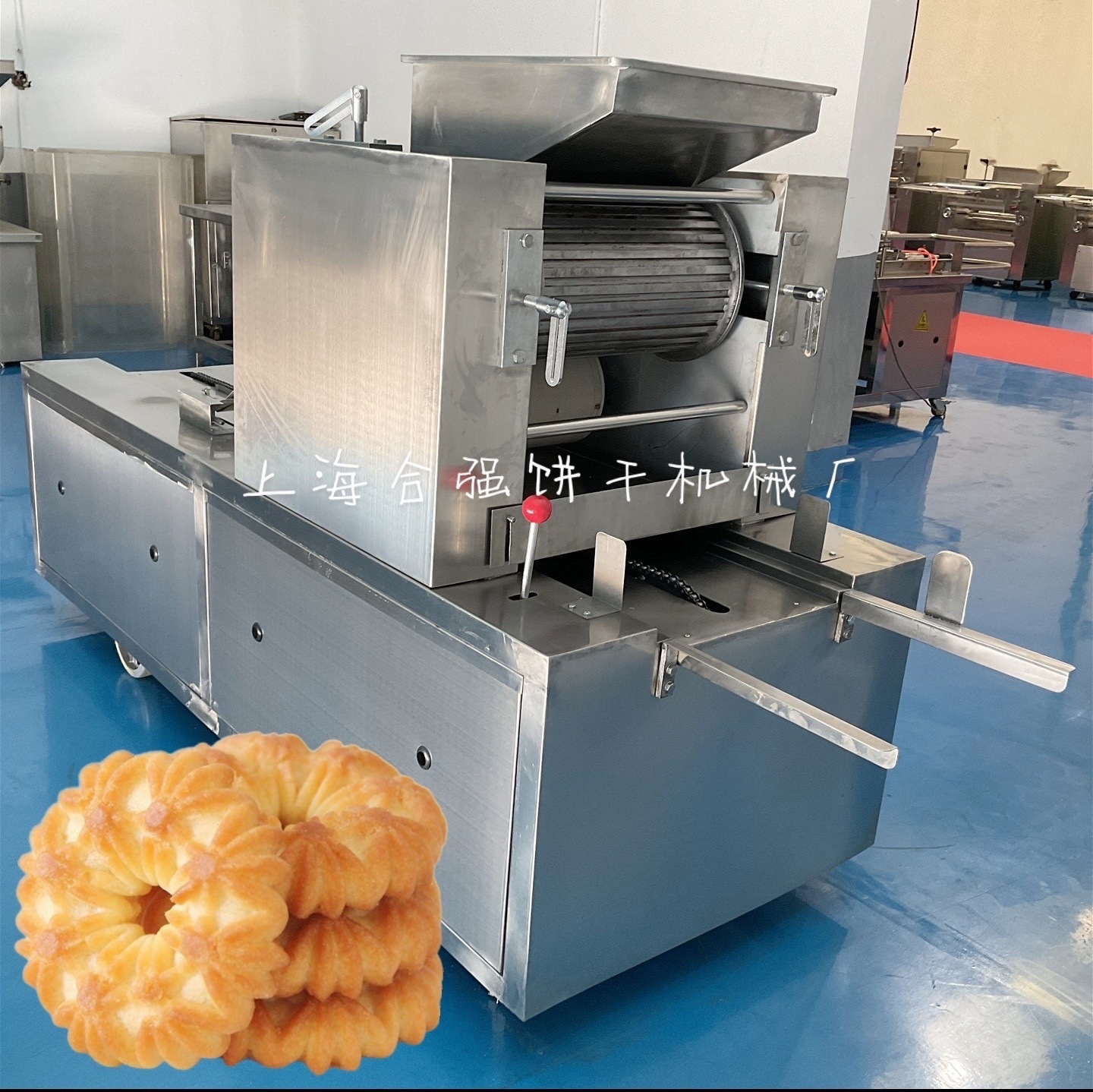 优惠小型桃酥饼干机 合强桃酥设备 辊印桃酥生产线 粗粮饼成型机