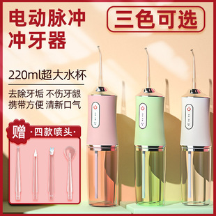Electric Tooth Rinser, Portable Household Oral Care Water Flosser, Electric Toothbrush, Tooth Cleaner