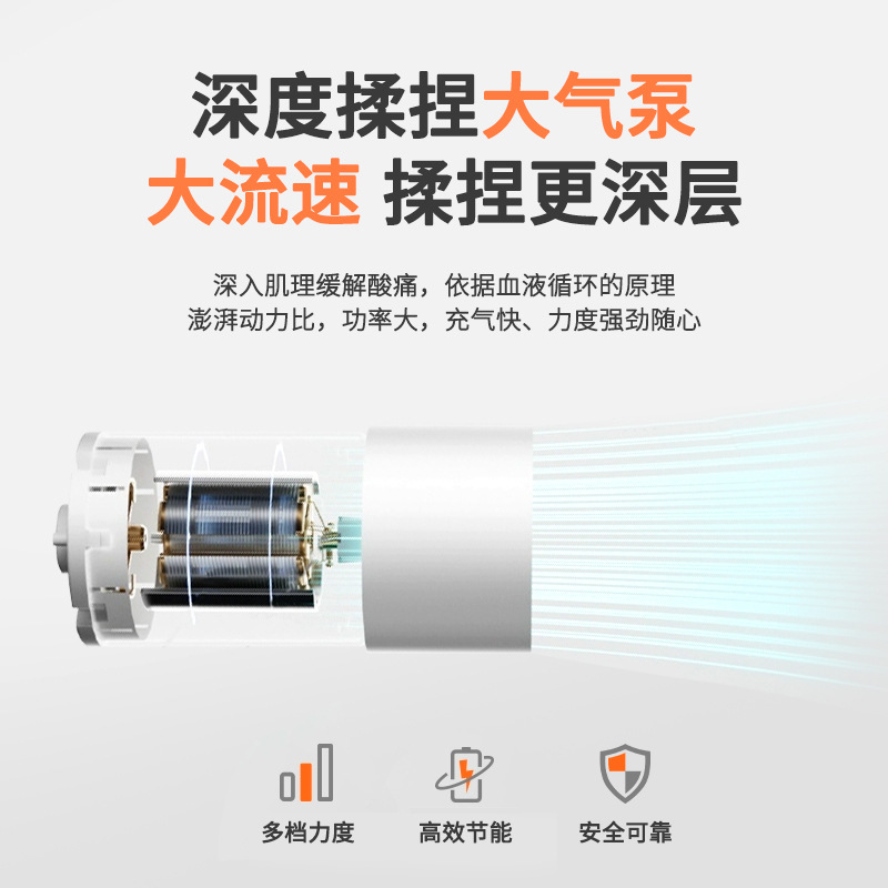 ラベルを貼るクロスボーダー足部圧縮気圧家庭用電気美脚マッサージ器空気波脚マッサージ器