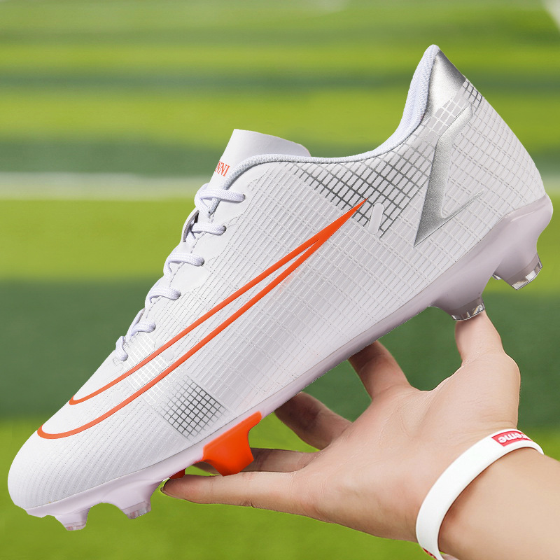 Herren TF Shattered Low Cut FG Long Nail Indoor Training Kunstrasen Anti-Rutsch-Fußballschuhe_voghion.com