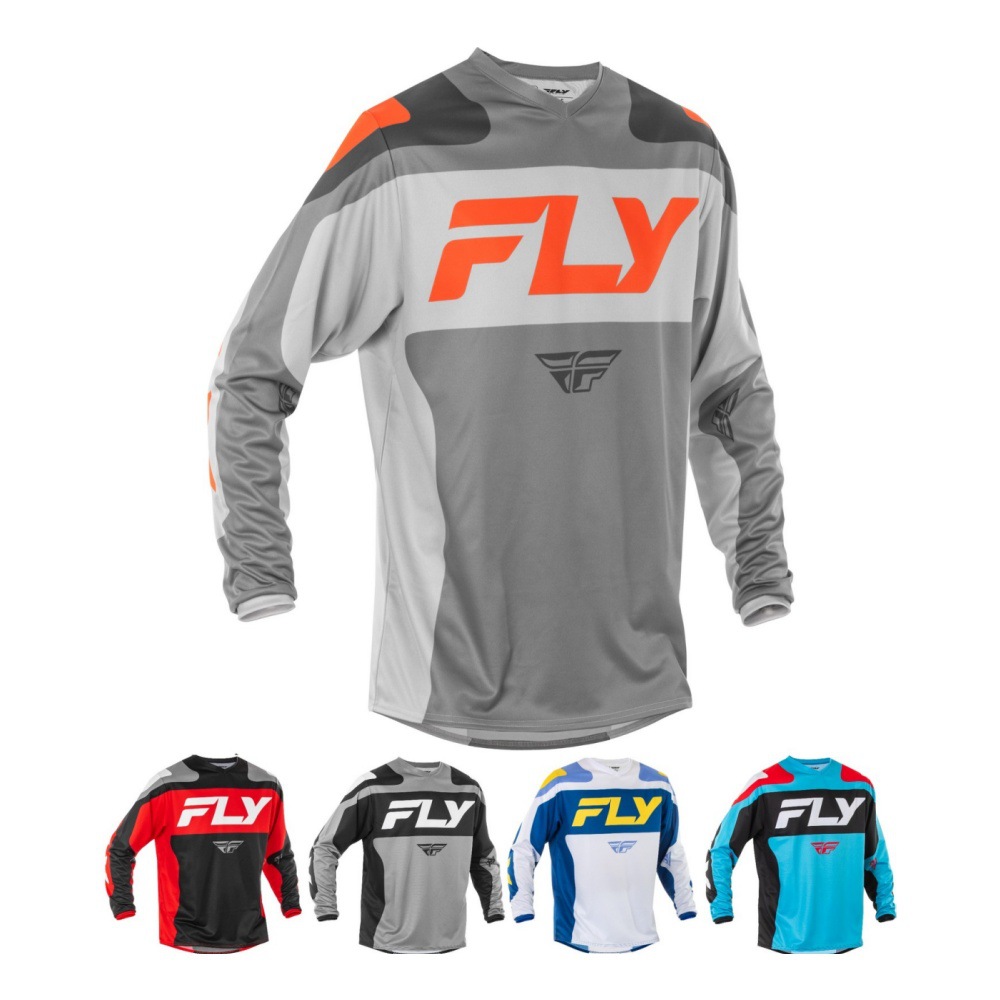 Fly Downhill Suit Long-Sleeved Motorcycle Mountain Bike Off-Road Quick-Drying Breathable Wholesale Foreign Trade Cross-Border