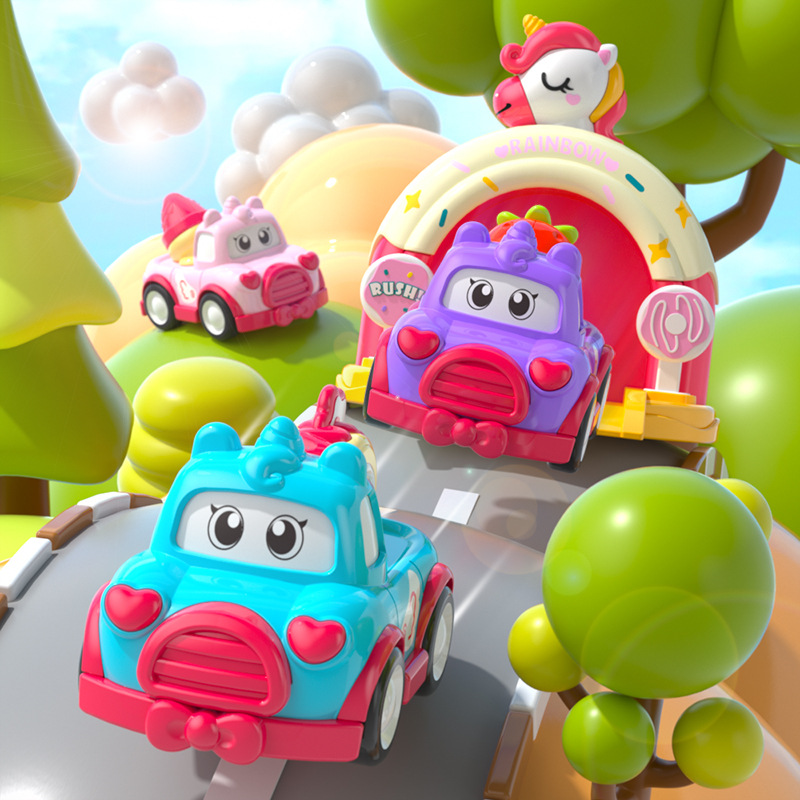 Coche de juguete de casa de catapulta para niños transfronterizos