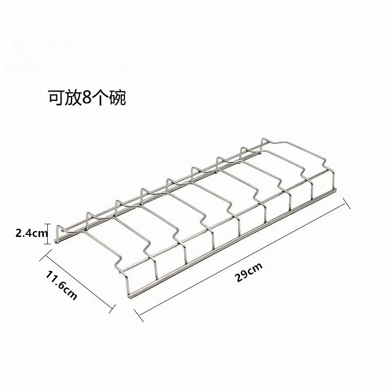 Estante de drenaje de acero inoxidable estante para platos cocina estante de almacenamiento doméstico estante para platos estante multiusos transfronterizo