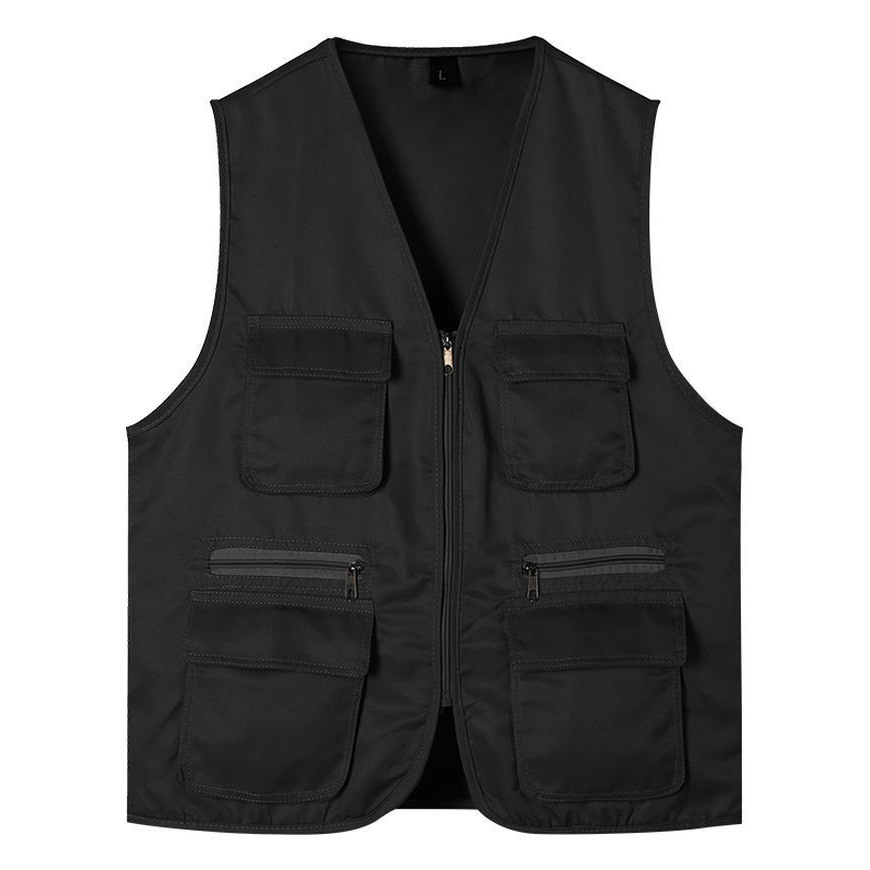 Ropa de trabajo voluntaria chaleco impresa tridimensional grupo de construcción voluntario chaleco voluntario publicidad de bienestar público bolsillo