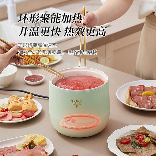 Multifunction Home Soup Cooker Smart Porridge Rice Cooker Health Small One-Person Mini Portable Electric Cooking Pot