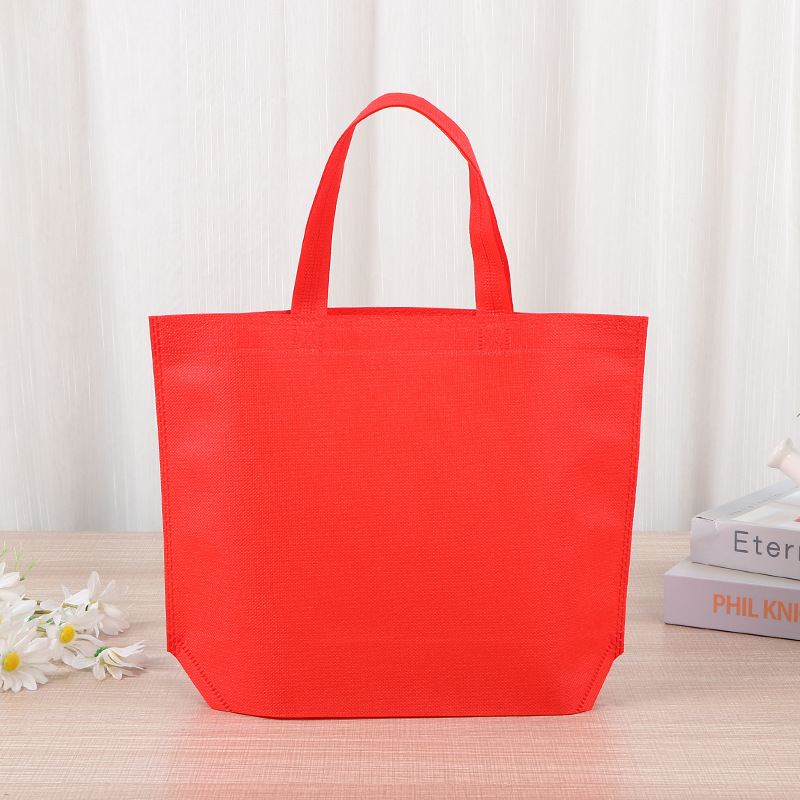 Bolsas de tela no tejida en blanco en stock, bolsas de tela no tejida portátiles, bolsas de prenda, logotipo de impresión image 28
