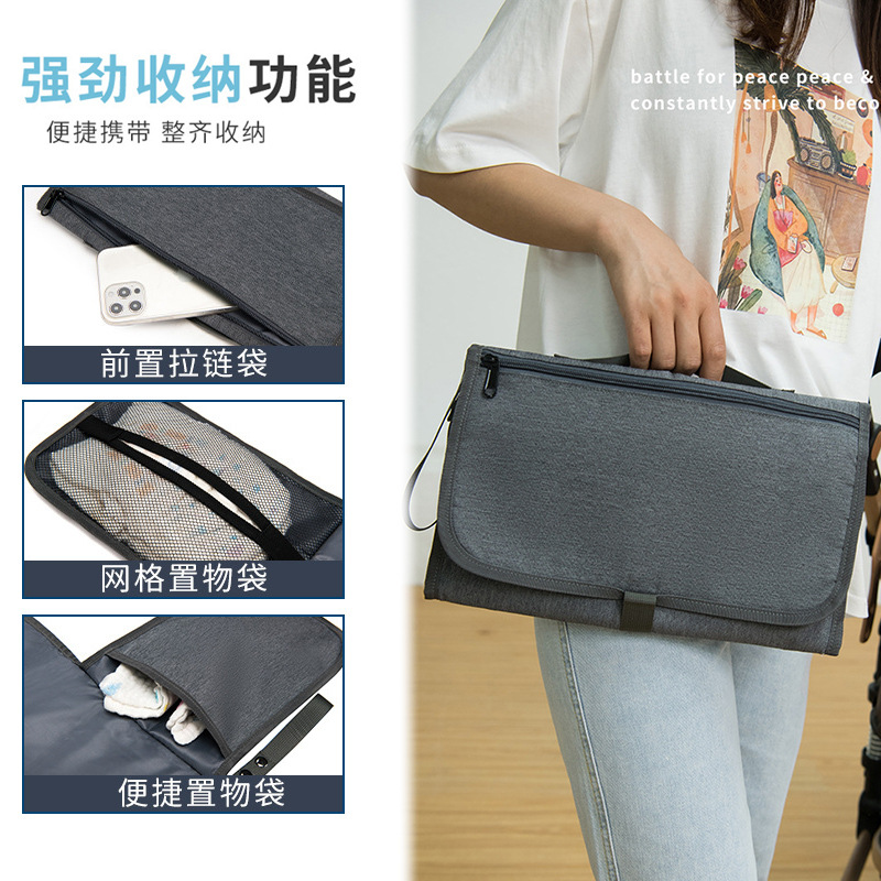 New Baby Changing Pad, Foldable for Outdoors, Baby Outing Essentials, Can Be Used as a Mummy Bag