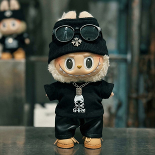 LABUBU������17cm���� �������ݳ���ͬ����ɫ��Ԯ��GEM��������߅