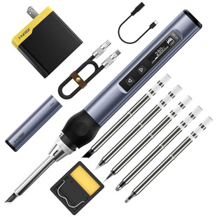 FNIRSI HS-01 Intelligent Soldering Iron PD 65W/DC 96W����F