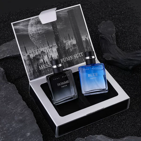 Small town Yixiang New charm men's perfume gift box lasting light fragrance cross-border explosions Cologne set Wholesale