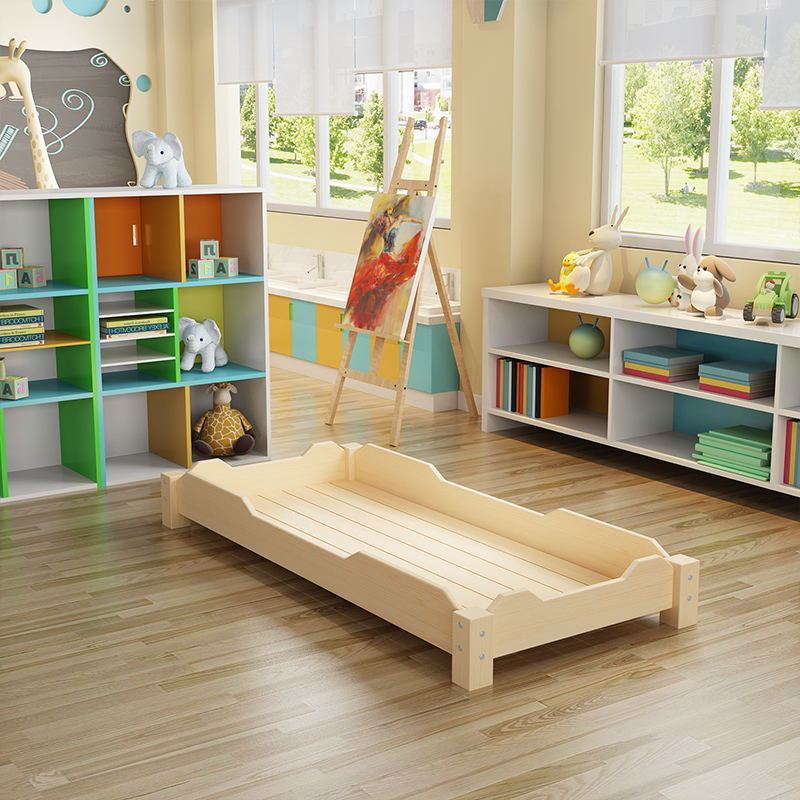 Kindergarten Crib Nap Stacking Bed Nap Bed Daycare Class Kindergarten Bed Primary School Student Daycare Nap Bed Crib