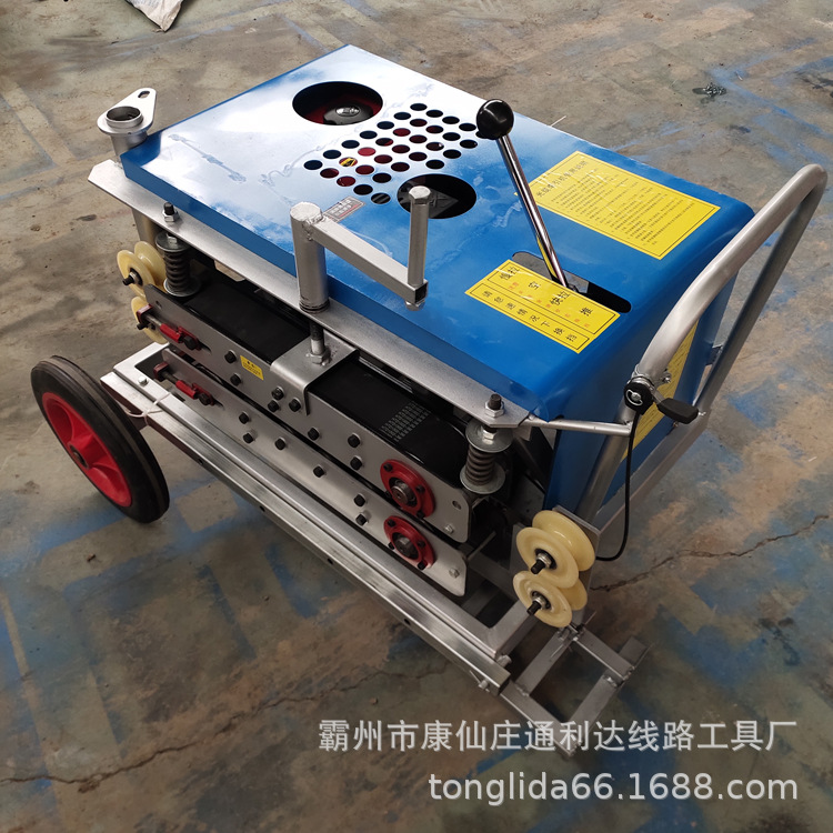 光缆牵引机 光缆布放辅助机 皮带传动传送机 自动拉线缆推缆器