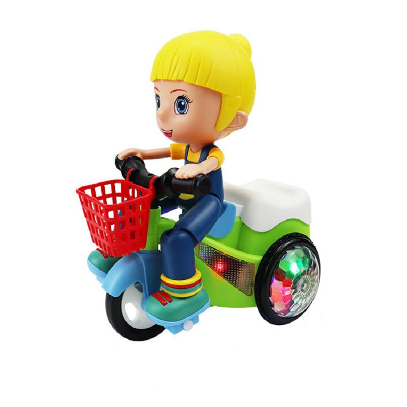 Triciclo acrobático para niñas