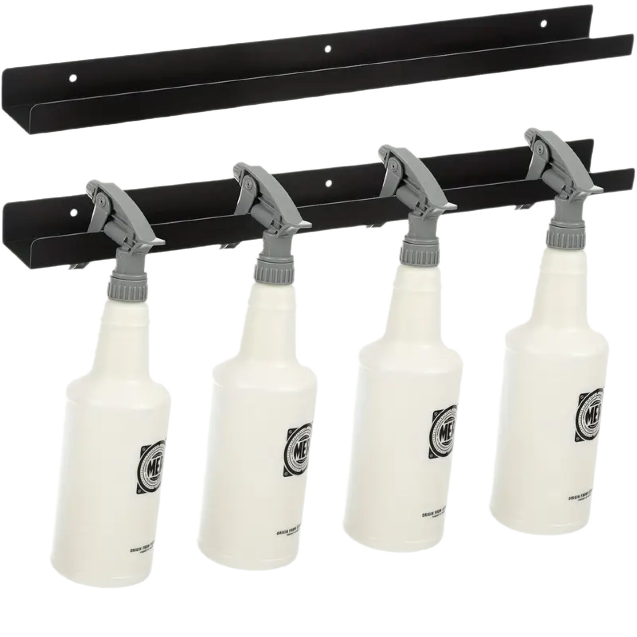 Cross-Border Metal Wall-Mounted Display Rack Modern Simple Wall Storage Rack Kitchen Living Room Bathroom Spray Bottle Storage