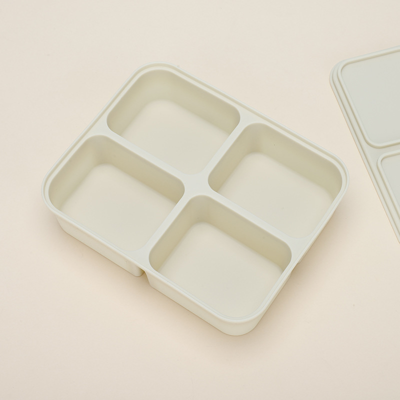 4칸 어린이 식품박스-베이지