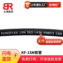 空弗KUNGFLEX 液壓高壓油管膠管EN853 1SN/SAE100 R1AT 膠管總成