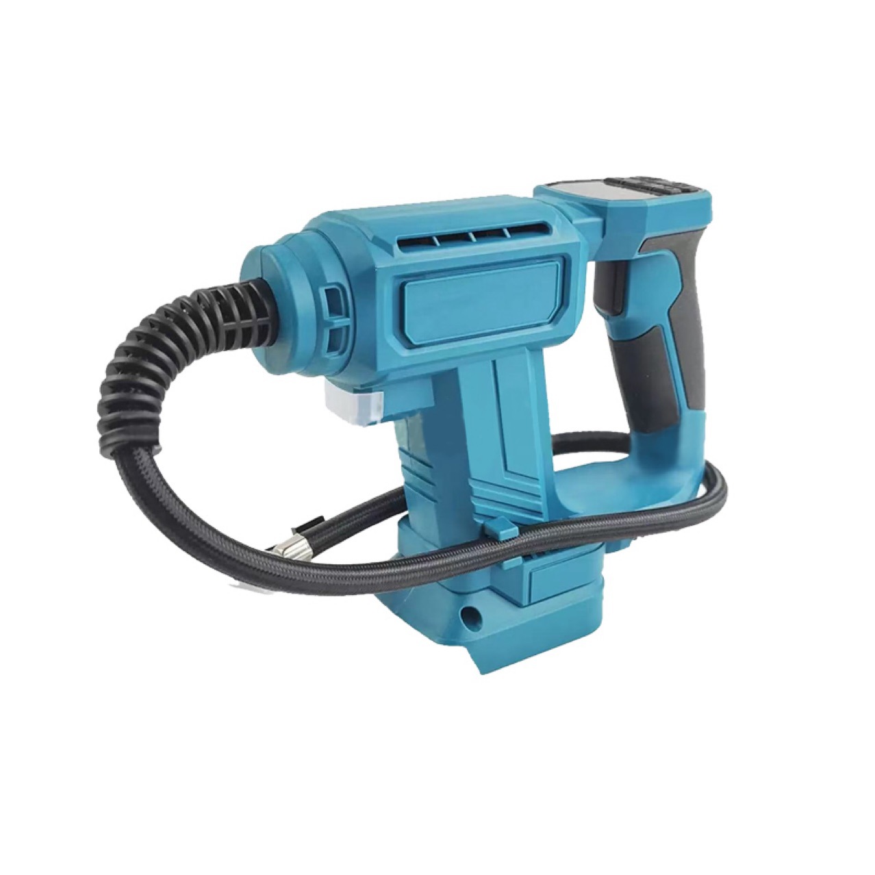 Cross-Border Hot-Selling 21V Lithium Battery Car Air Pump with Digital Display and Dual Power Supply, Compatible with Dewalt, Makita, and Milwaukee Interfaces