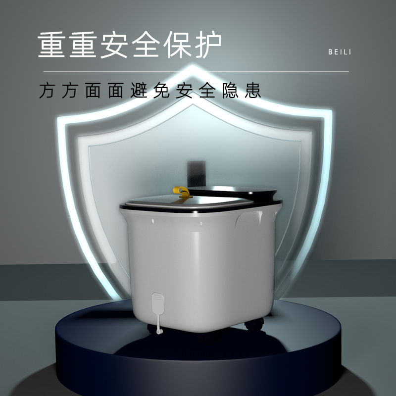 Fully Automatic Deep Basin Bubble Foot Bath Multi-functional Foot Soaking Tub Electric Massager Household Heating Constant Temperature Foot Bath