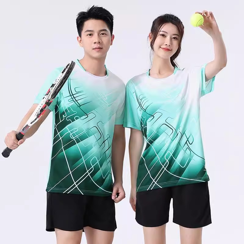[Free Shipping] Badminton Suit Women Men's Custom Quick-drying Jersey suit Table Tennis Sports Suit Air Volleyball Suit Summer