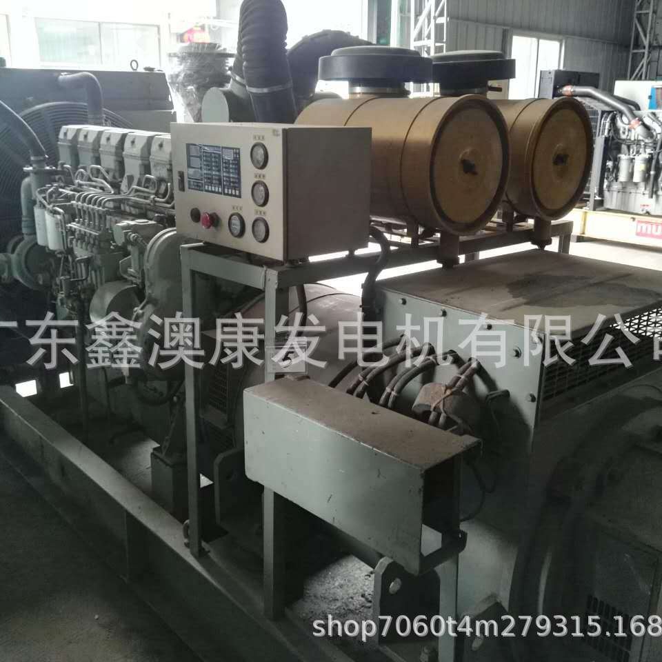 500KW MITSUBISHI三菱二手柴油发电机组东莞出售出租回收维保