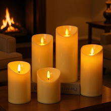 仿真LED电子蜡烛氛围蜡烛灯圣诞节万圣节音乐会婚礼表白求婚布置