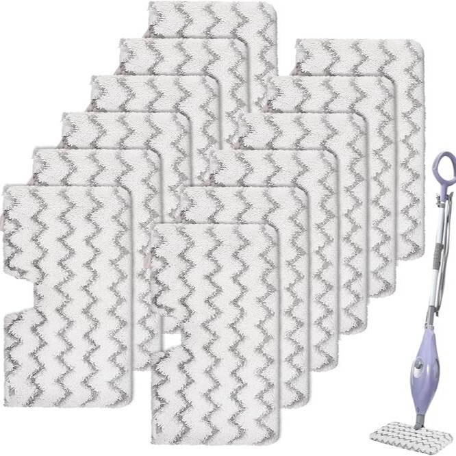 Compatible with Shark steam mop cloth pads s3501 s3901 s3550 s3601 replacement cleaning mop cloth