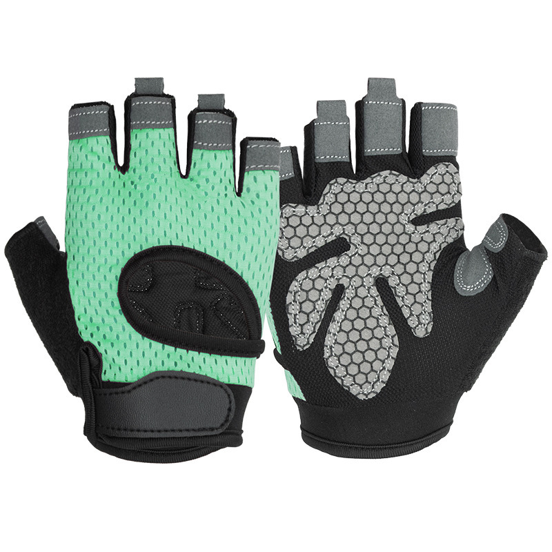 MKAS guantes de fitness protector de muñeca todo en un dispositivo de entrenamiento de fuerza de medio dedo para hombres guantes deportivos de caballo
