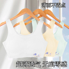 女童内衣发育期小学生9-13岁无痕初中少女文胸儿童小背心夏季薄款