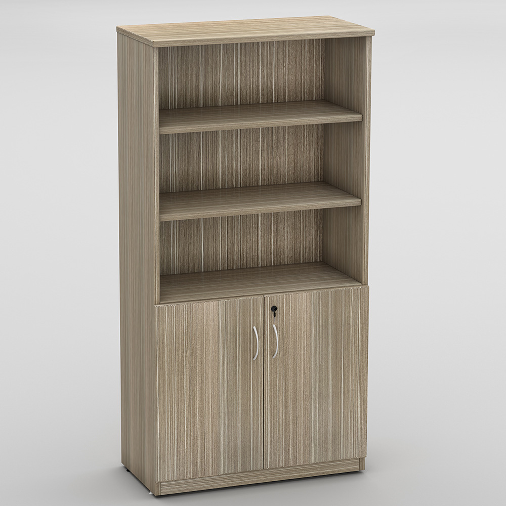 Gabinete de archivos, gabinete de archivos de escritorio de piso, gabinete de madera clásico, estante moderno y simple. image 5