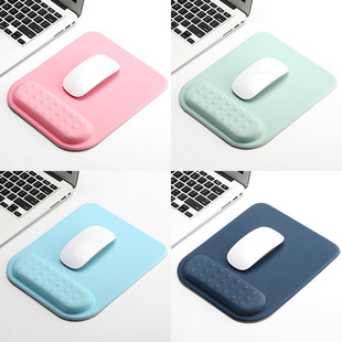 Memory massage silicone wrist mouse pad foam pad fashion new cross-border single gelmousepad hand