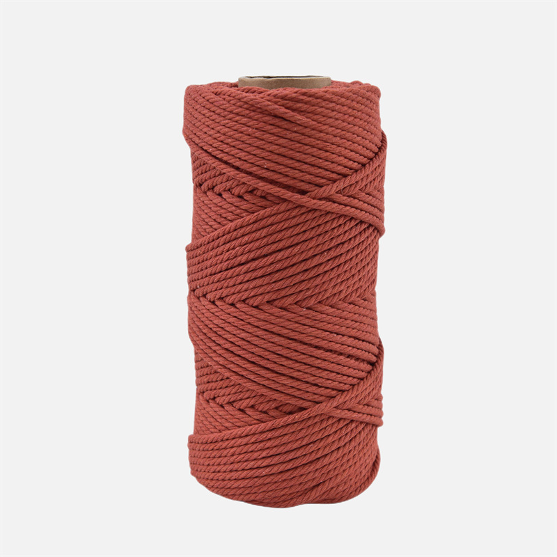 3mm cuerda de algodón colorido diy hecho a mano 4mm cuerda de tapiz cuerda tejida 5mm regalo cuerda de algodón decorativa cuerda de sombrero al por mayor