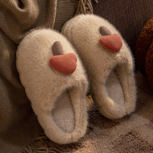 棉拖鞋秋冬季2024新款女士室内家居保暖厚底防滑情侣男款毛毛拖鞋