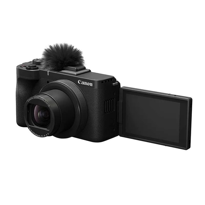 国行PowerShot V1数码相机Vlog小巧便携4K视频旅游直播自拍卡片机