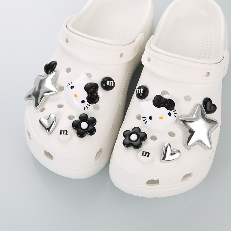 SZ 블랙 KT 고양이-신발 없음