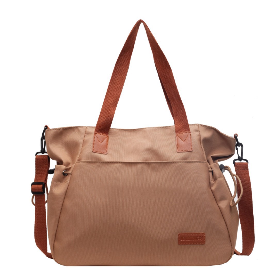 Large Canvas Tote Bag For Women, Simple Shoulder Bag For Work_voghion.com