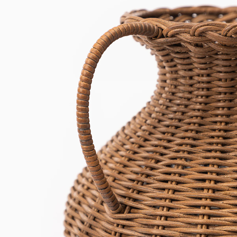 Tejido a mano vasos de tela de caña vasos de tela de tela de caña vasos de tela de tela de