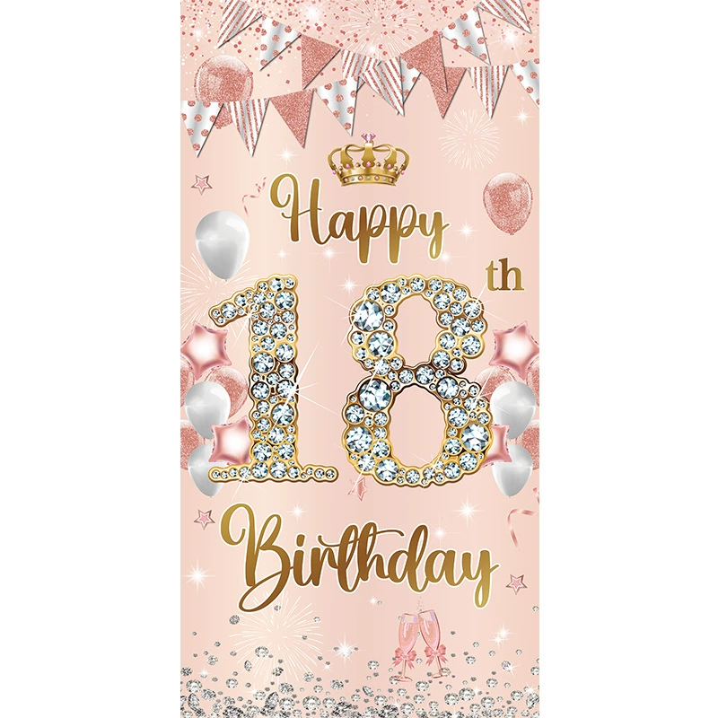 180X90 Декоративная атмосфера ткань новый день рождения фото фон баннер занавес день рождения товары баннер