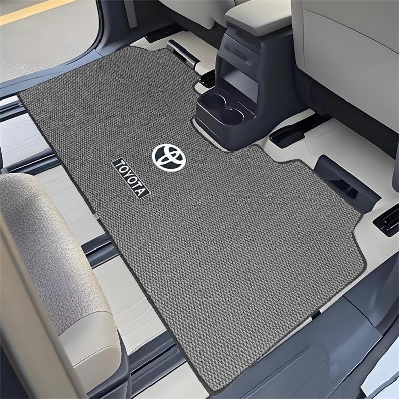 Suitable for Toyota Sienna Grevia Middle Row Special Floor Mats, Non-Slip and Dirt-Resistant, Large Four-Seat Menis Front Carpets
