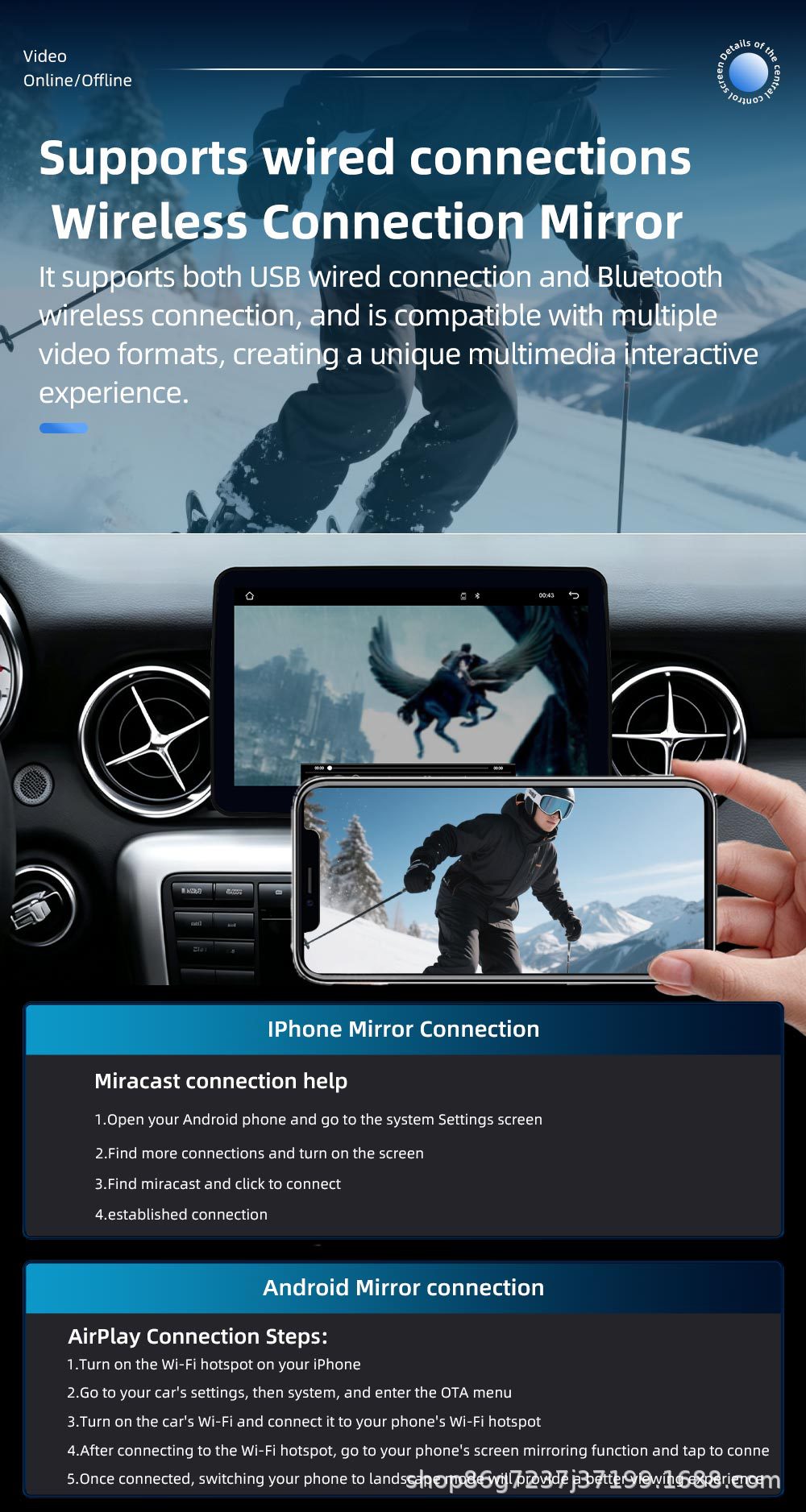 9inch Android Mercedes-Benz SLK SL SLC R172 R231 car central control navigation system with built-in Bluetooth and GPS