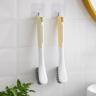 Board brush multi-functional household long handle soft fur shoe brush shoe washing brush baby shoe brush children's shoe washing artifact does not hurt shoes